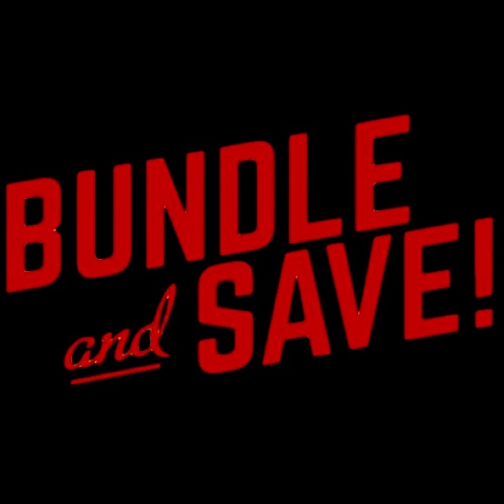 The more you bundle the better deals I will accept